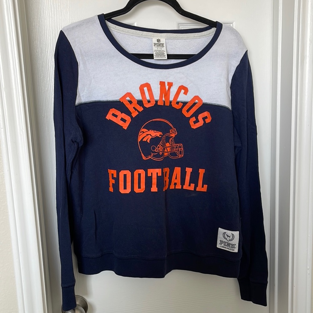 Denver Broncos Lightweight Crewneck Sweatshirt
